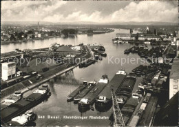 11625669 Basel BS Kleinhueninger Rheinhafen Frachtschiffe Basel BS - Otros & Sin Clasificación