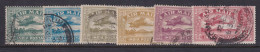 India, Scott C1-C6 (SG 220-225), Used - 1911-35 Roi Georges V