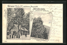 CPA Steinbach, Gasthaus M. Müller, Hirnlestein Avec Vue De Ort  - Autres & Non Classés