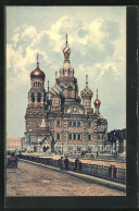 AK St.-Pétersbourg, L`église De La Résurrection De Christ  - Rusia