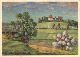 11625200 Burgistein Schloss Kuenstlerkarte Burgistein - Other & Unclassified