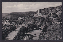 Ansichtskarte Heimbach Eifel Rur Fluss Brücke Burg Landschaft Wald NRW Nach - Andere & Zonder Classificatie