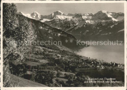 11625109 Sigriswil Panorama Mit See Eiger Moench Jungfrau Sigriswil - Otros & Sin Clasificación