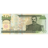 République Dominicaine, 10 Pesos Oro, 2000, KM:159a, NEUF - Dominicana