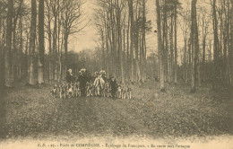 60)   COMPIEGNE  -  Forêt De Compiègne - Equipage Du Francport  -  En Route Vers L'attaque - Compiegne