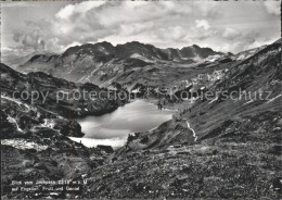 11625010 Engstlenalp BE Kurhaus Blick Vom Jochpass Frutt Und Gental Innertkirche - Andere & Zonder Classificatie