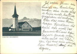 11624979 Heimberg Thun Kirche Heimberg - Andere & Zonder Classificatie