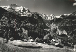 11624946 Wengen BE Panorama Mit Jungfrau Wengen - Otros & Sin Clasificación