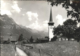 11624937 Boenigen Interlaken Kirche Mit Rothornkette Boenigen Interlaken - Autres & Non Classés