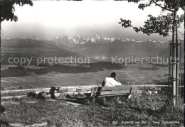 11624839 Riggisberg Aussicht Von Der Tavel Gedenkstaette Riggisberg - Autres & Non Classés