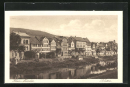 AK Hann.-Münden, Strasse An Der Blume  - Hannoversch Muenden