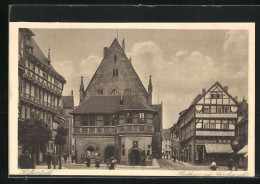 AK Halberstadt, Ratshaus Am Fischmarkt  - Halberstadt