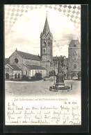 AK Eisenach, Das Lutherdenkmal Und Die Nicolaikirche  - Eisenach