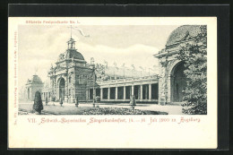 AK Augsburg, VII. Schwäb.-Bayerisches Sängerbundesfest 1900, Festhalle  - Sonstige & Ohne Zuordnung