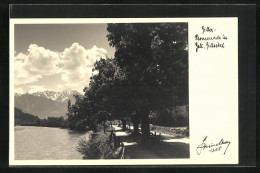 Foto-AK Hans Hruschka Nr. 1358: Zell, Zillerpromenade, Zillertal  - Autres & Non Classés