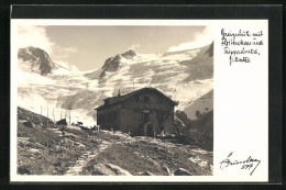 Foto-AK Hans Hruschka Nr. 577: Greizerhütte Mit Floitenkees, Zillertal  - Sonstige & Ohne Zuordnung