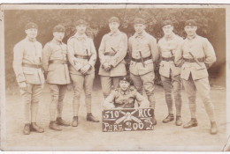 MILITAIRE......CARTE PHOTO 510RCC - Other & Unclassified