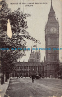 R067623 Houses Of Parliament And Big Ben. London. Auto Photo. 1910 - Autres & Non Classés