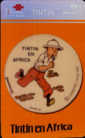 TELECARTE ETRANGERE.....TINTIN EN AFRIQUE - Fumetti