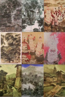 China Postal Stationery，stamped Postcard，Chinese Miao Ethnic Village Customs，10 Pcs - Cartoline Postali