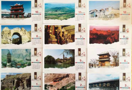 China Postal Stationery，stamped Postcard，Charm Datong，13 Pcs - Ansichtskarten