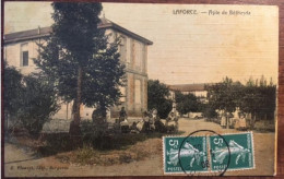 Cpa 24 Dordogne, Toilée Colorisée, Santé, LA FORCE - LAFORCE Asiles John-Bost, Asile De Béthesda, éd Flouret, En 1908 - Otros & Sin Clasificación