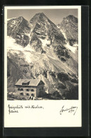 Foto-AK Hans Hruschka Nr. 570: Greizerhütte Mit Mörchner, Zillertal  - Other & Unclassified