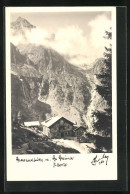 Foto-AK Hans Hruschka Nr. 10753: Grawandhütte, Berghütte Mit Gr. Greiner Im Zillertal  - Andere & Zonder Classificatie