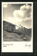 Foto-AK Hans Hruschka Nr. 266: Steinerkogel-Haus, Berghütte Im Zillertal  - Andere & Zonder Classificatie