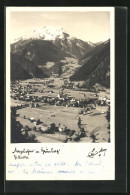 Foto-AK Hans Hruschka Nr. 9: Mayrhofen, Teilansicht Mit Grünberg, Zillertal  - Autres & Non Classés