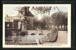 CPA La Roche-en-Brenil, Vue Sur Les Fossés Du Château  - Andere & Zonder Classificatie