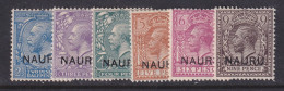 Nauru, Scott 6-11 (SG 6-11), MHR - Nauru