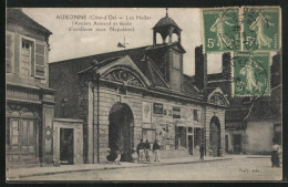 CPA Auxonne, Les Halles, Ancien Arsenal Et école D`artillerie Sous Napoléon  - Auxonne