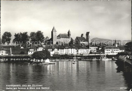 11624090 Rapperswil SG Zuerichsee Hafen Schloss Bahnhof Rapperswil SG - Other & Unclassified