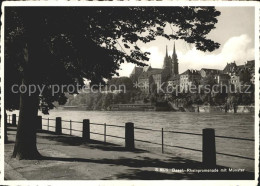 11623244 Basel BS Rheinpromenade Muenster Basel - Other & Unclassified