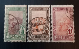 Tunisie 1906 Parcel Post Stamps - Timbres Colis Postaux (1906 – 1926) Lot 1 - Usati