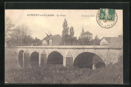 CPA Aubigny-en-Plaine, Le Pont  - Andere & Zonder Classificatie