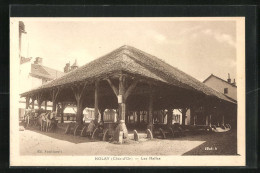 CPA Nolay, Les Halles  - Autres & Non Classés