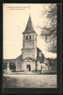 CPA St-Broing-les-Moines, L`Eglise Et La Monument  - Andere & Zonder Classificatie