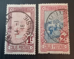 Tunisie 1906 Parcel Post Stamps - Timbres Colis Postaux (1906 – 1926) Lot 2 - Oblitérés