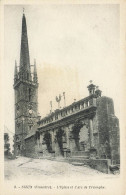 CPA Sizun-L'église Et L'Arc De Triomphe-3       L2906 - Sizun