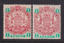 Rhodesia, Scott 27-27a (SG 29, 42), MLH - Rodesia (1964-1980)