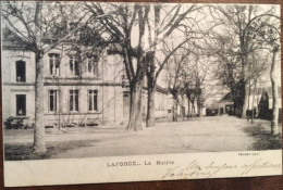 Cpa 24 Dordogne, LA FORCE - LAFORCE La Mairie, éd Peyrot, Dos Simple, écrite En 1903 - Sonstige & Ohne Zuordnung