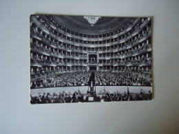 ITALY  POSTCARDS 1958 MILANO SCALA  INTERNO STAMPS  MORE  PURHASES 10%  DISCOUNT - Autres & Non Classés