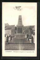 CPA Lantenay, Monument Inauguré 1922  - Otros & Sin Clasificación