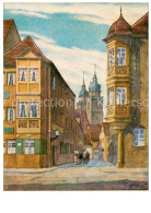 73062229 Bayreuth Brautgasse Mit Stirnerhaus Aquarell Bayreuth - Bayreuth