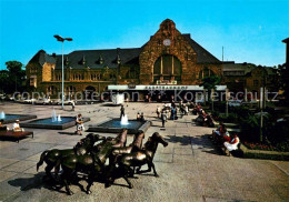 73062217 Bad Aachen Hauptbahnhof Mit Pferdegruppe Aachen - Aachen