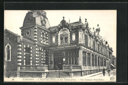 CPA Langres, L`Hôtel Des Postes Et Des Télégraphes  - Langres