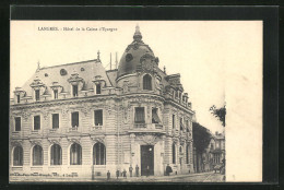 CPA Langres, Hotel De La Caisse D`Epargne  - Langres