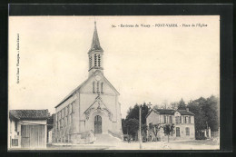 CPA Pont Varin, Place De L`Eglise  - Autres & Non Classés